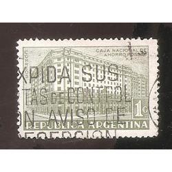 ARGENTINA 1942(MT418) CAJA DE AHORROS,  USADA