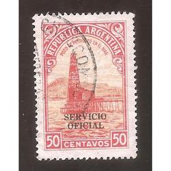 ARGENTINA 1935(MT379-346) PETROLEO  FILI RA RO,  SO 12mm.  U
