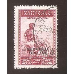 ARGENTINA 1935(MT376-345) LABRADOR FILI RA RO,  SO 12mm.  US