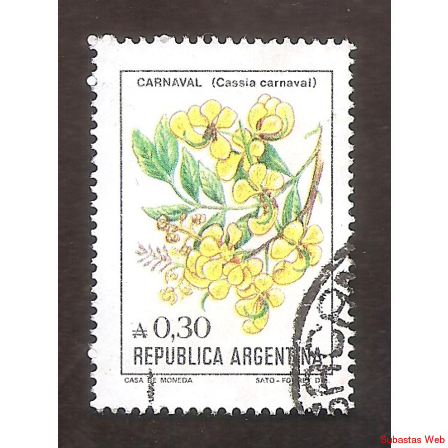 ARGENTINA 1985(1532a)  FLORES ARGENTINAS: CARNAVAL, FOSFO US