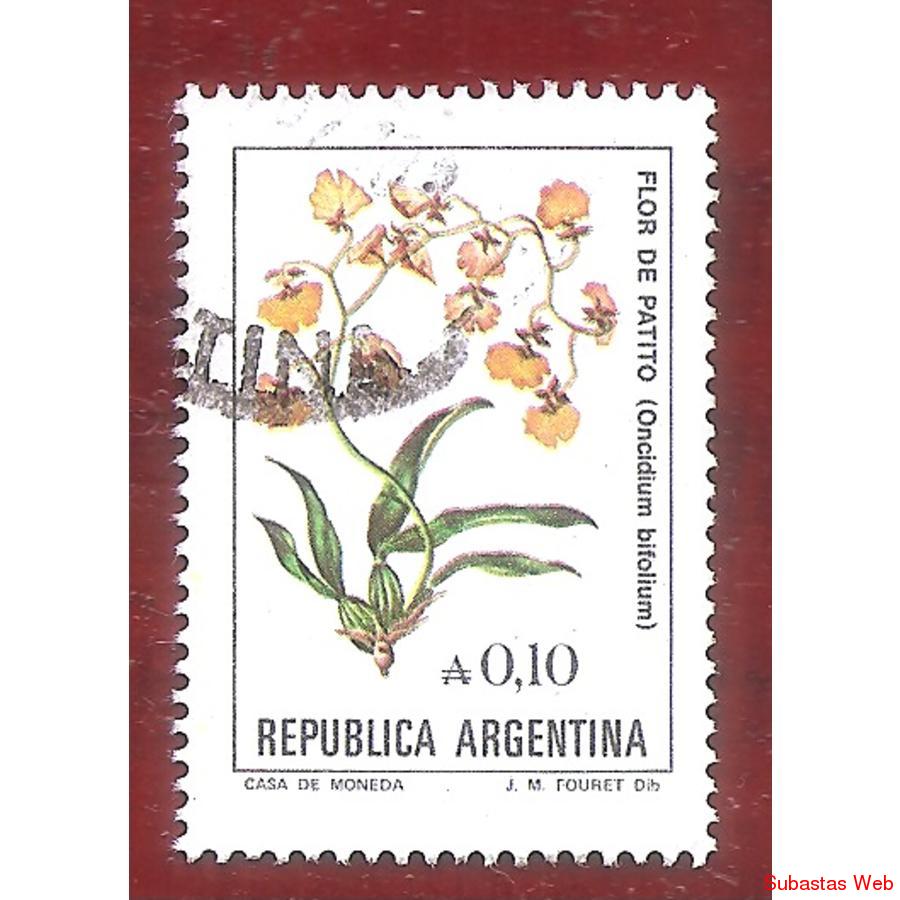 ARGEN1985 (1530a) FLORES ARGENTINAS: PATITO FOSFO  USADA