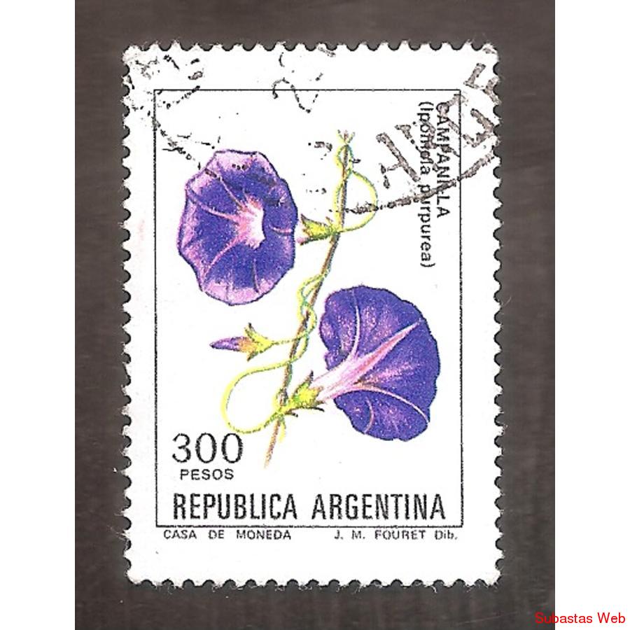 ARGEN1982 (1364) FLORES: CAMPALILLA  USADA