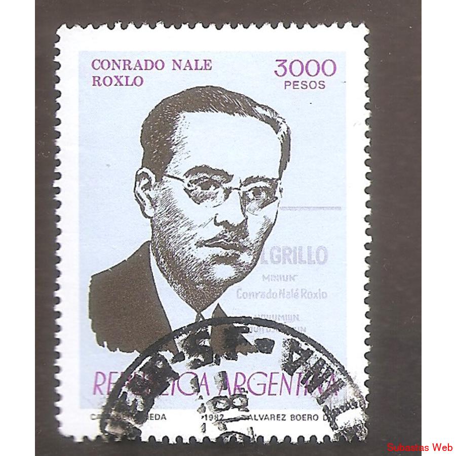 ARGENTINA 1982(MT1329) AUTORES ARGENTINOS USADA