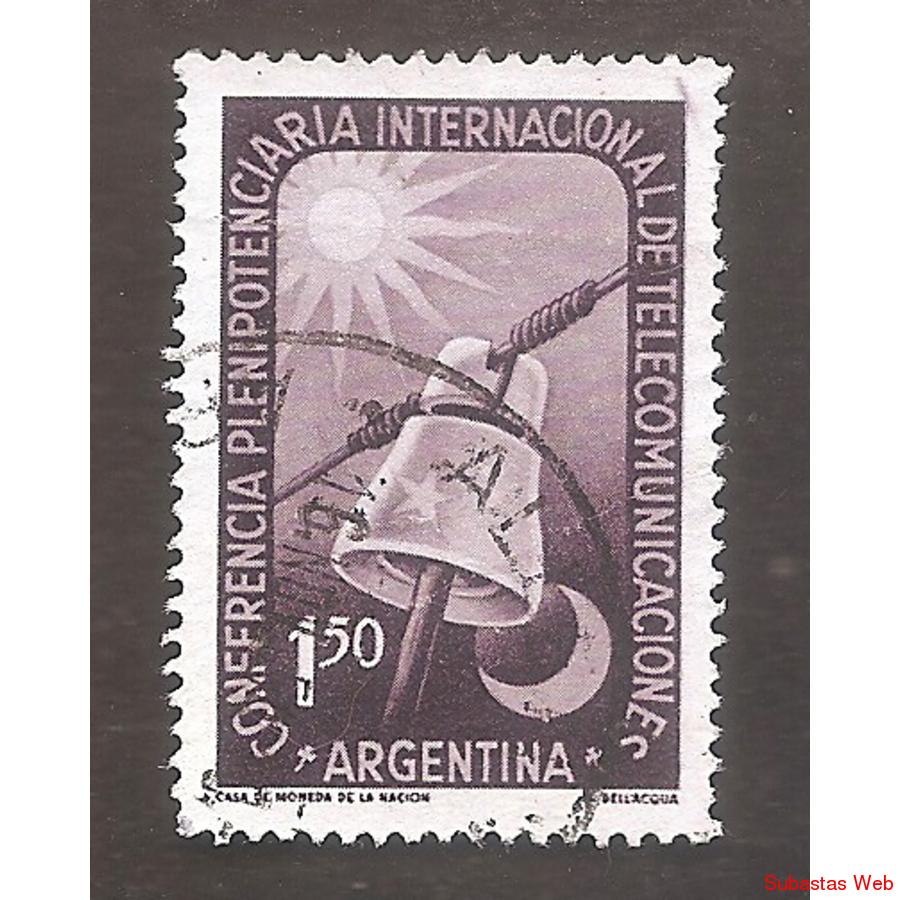 ARGENTINA 1954(MT540) TELECOMUNICACIONES  USADA