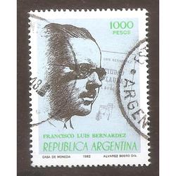 ARGENTINA 1982(MT1327) AUTORES NACIONALES  USADA