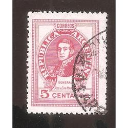 ARGENTINA 1945(MT462III) SAN MARTIN OFFSET FILI RA  USADA