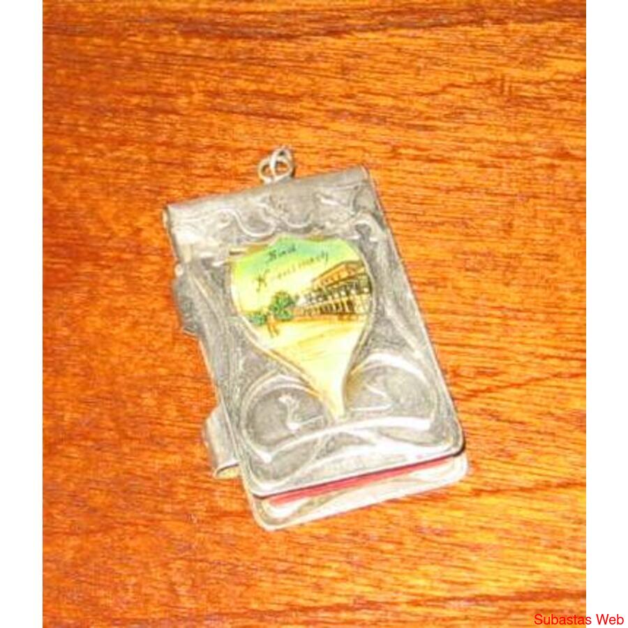 Antiguo Anotador De Plata -pilarsur