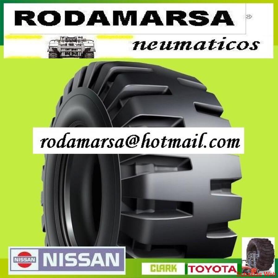 CUBIERTA maciza 28X9X15 Autoelevador Rodamarsa