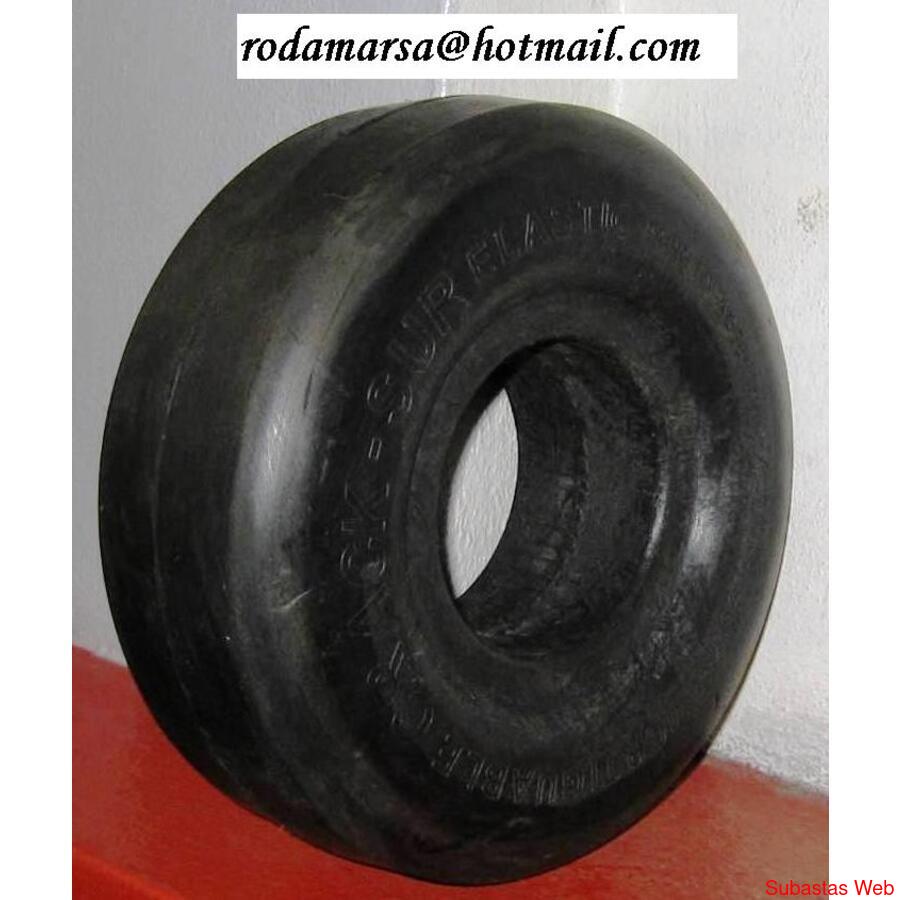 Rueda  solida Neumática Carro, Carrito Y Zorras macizo rodam