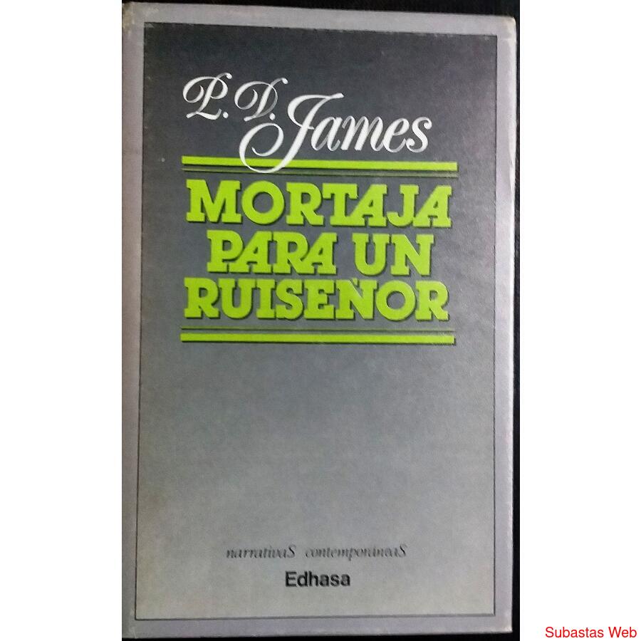 Libro Mortaja Para Un Ruiseñor, P. D. James pilarsur