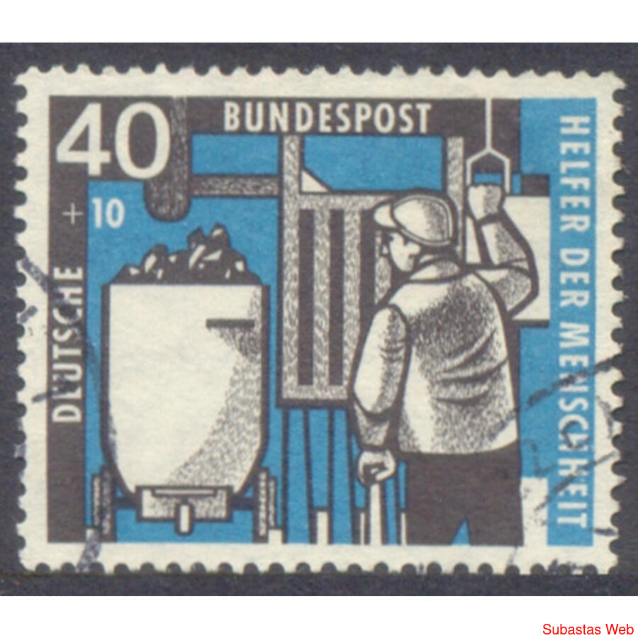 ALEMANIA BDR. Yv 145. EL VALOR ALTO DE LA SERIE. € 23.00