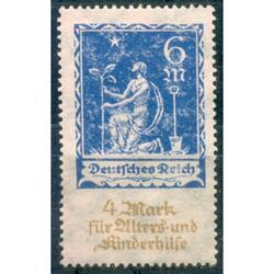 ALEMANIA REICH. Sc B3. CARIDAD PARA LOS NIÑOS U$ 23.00