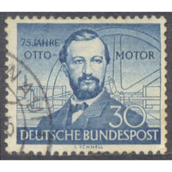 ALEMANIA BDR. Yv 35 *N. OTTO*. EXCELENTE EJEMPLAR.  € 24.00