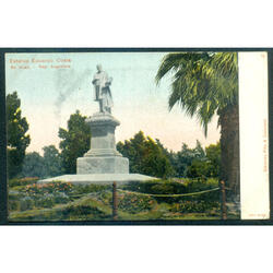ARGENTINA ANTIGUA TARJETA POSTAL ESTATUA DE EDUARDO COSTA!!