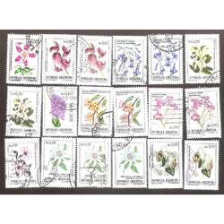 ARGENTINA 1983-84(1408-99) FLORES ARGENTINAS EN PESOS a  USA