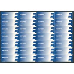 ARGENTINA. PLANCHA COMPLETA x 28 LABELS SERVICIO EXPRESO