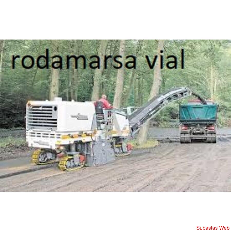 RODAMARSA VULCANIZADO DE MAZAS para FRESADORAS Y TERMINADORA