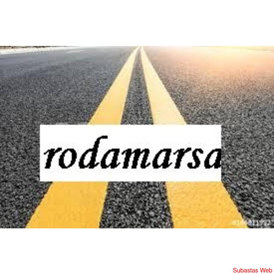 TERMINADORA DE ASFALTO FRESADORA vulcanizado de mazas RODAMA