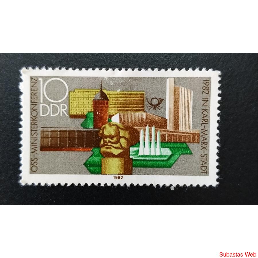 ALEMANIA DDR 1982; SCOTT 2292 NRB