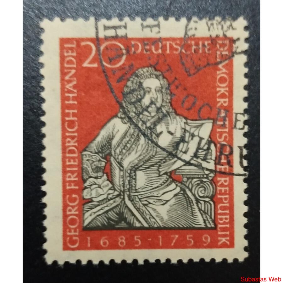 ALEMANIA DDR 1959; SCOTT 429 USADA