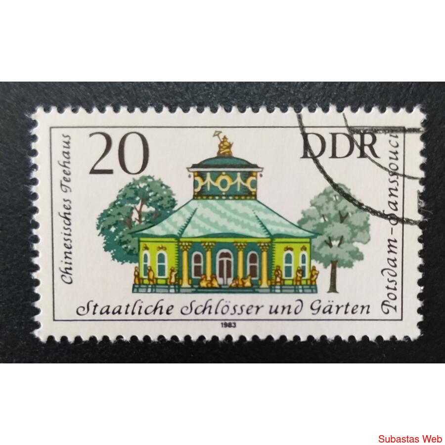 ALEMANIA DDR 1983; SCOTT 2374 USADA
