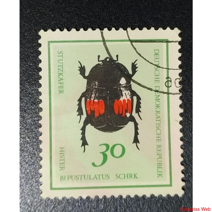 ALEMANIA DDR 1968; SCOTT 1052 USADA