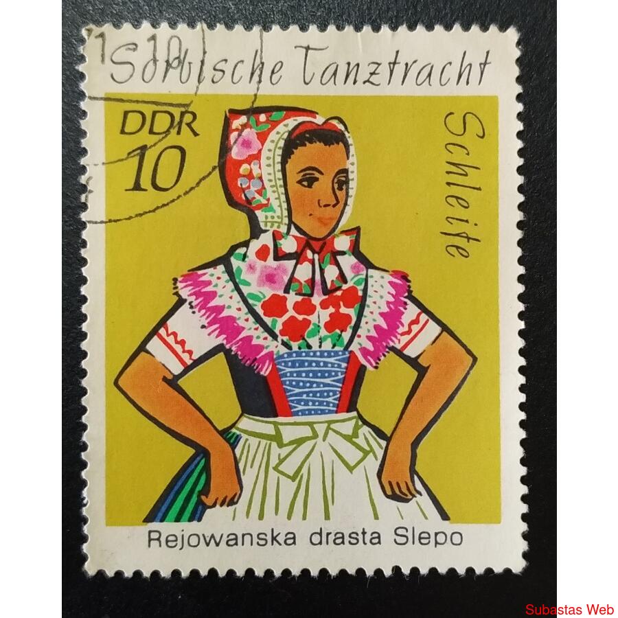 ALEMANIA DDR 1971; SCOTT 1294 USADA