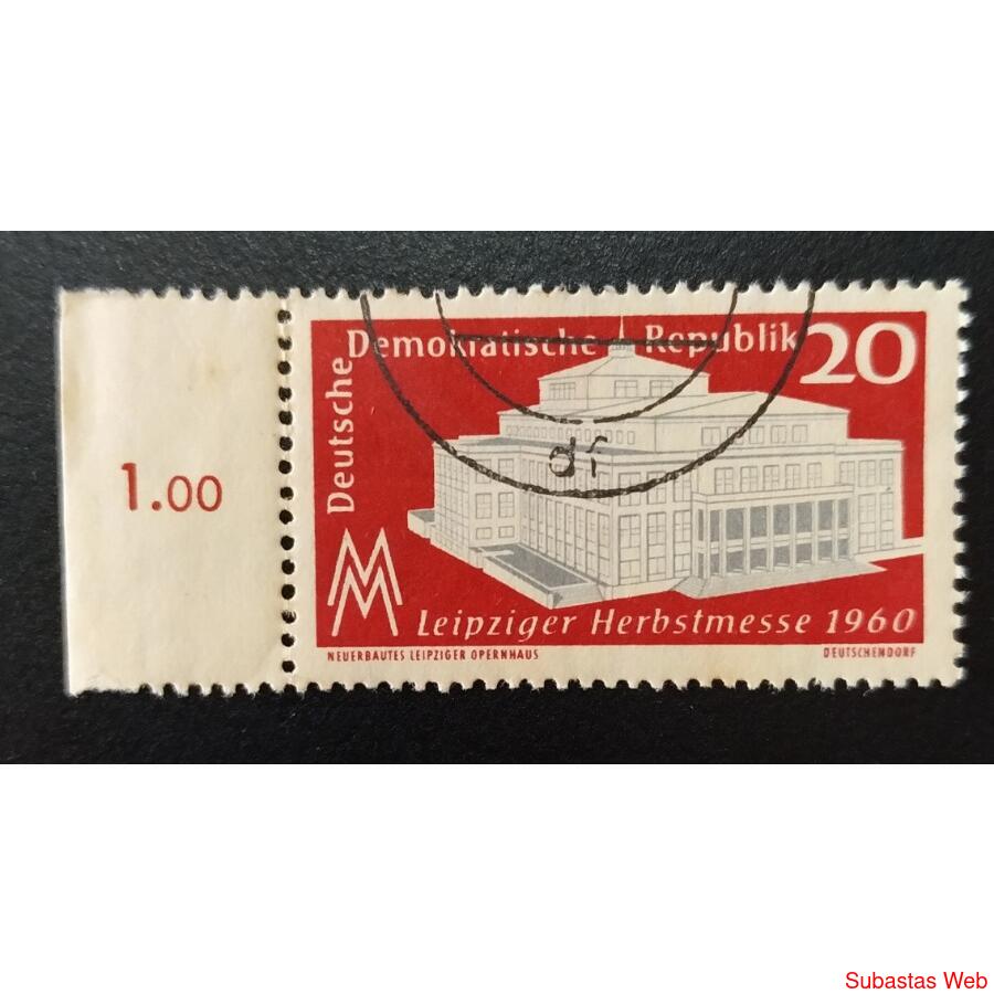 ALEMANIA DDR 1960; SCOTT 514 USADA