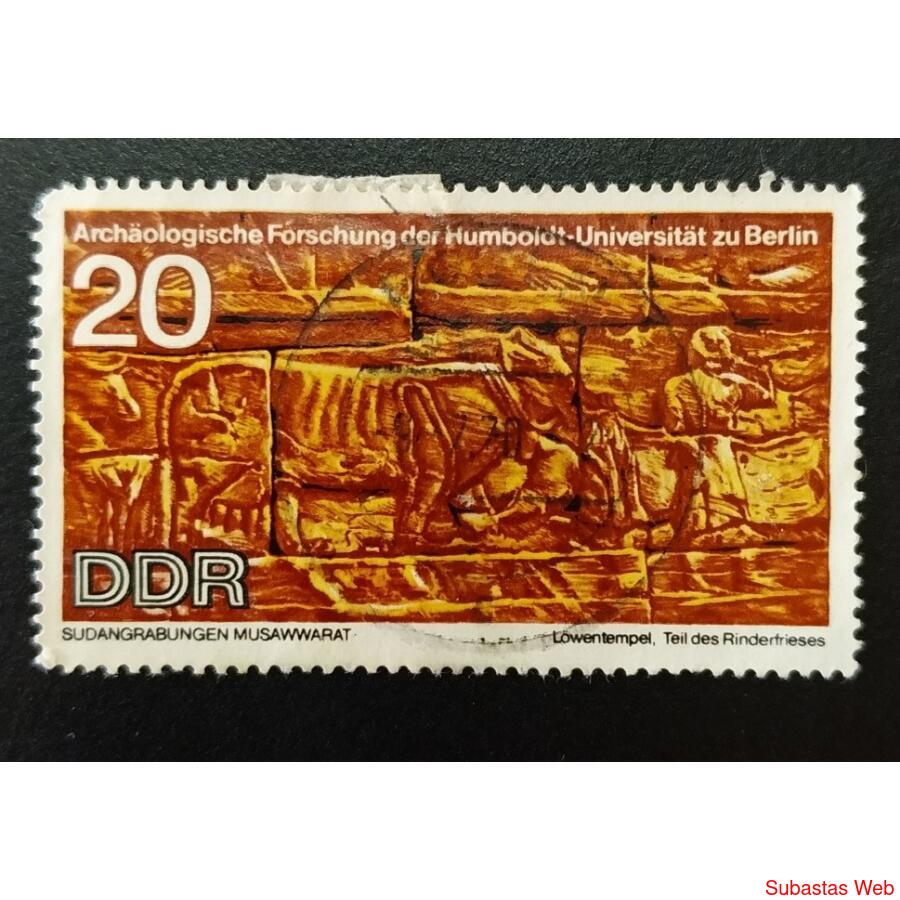 ALEMANIA DDR 1970; SCOTT 1217 USADA