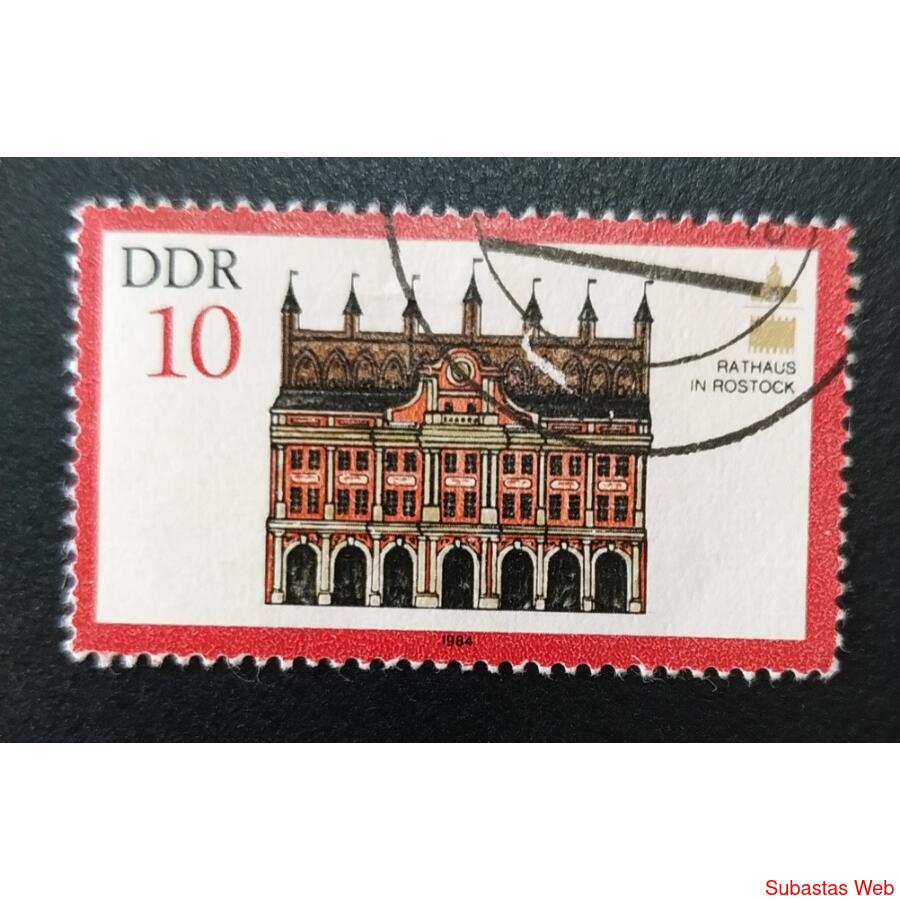 ALEMANIA DDR 1984; SCOTT 2407 USADA