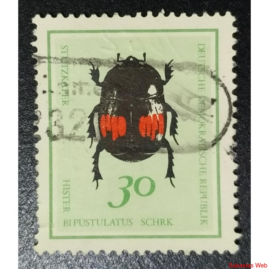 ALEMANIA DDR 1968; SCOTT 1052 USADA