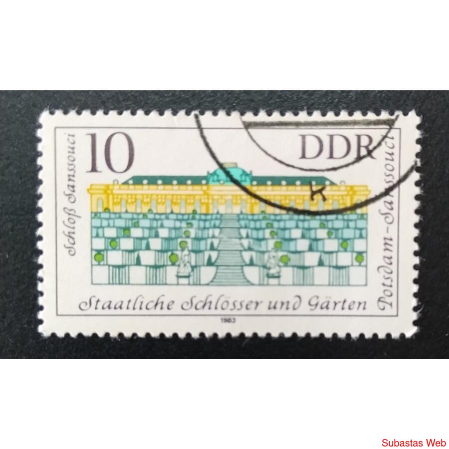 ALEMANIA DDR 1983; SCOTT 2373, USADA