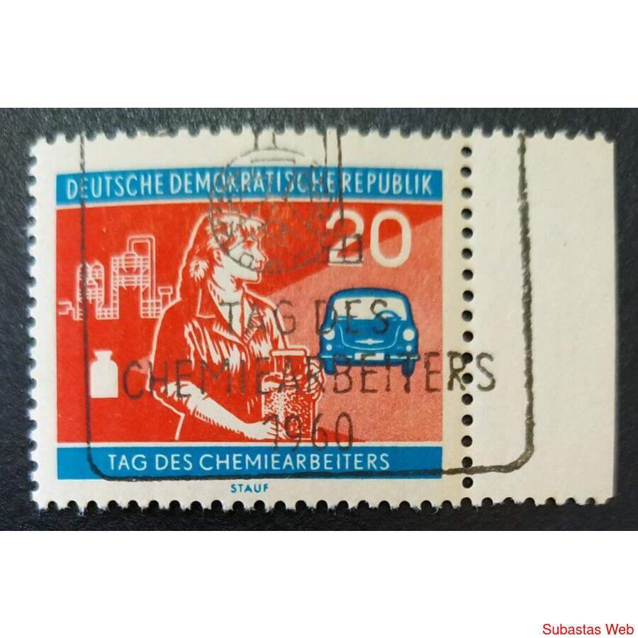 ALEMANIA DDR 1960; SCOTT 527, USADA