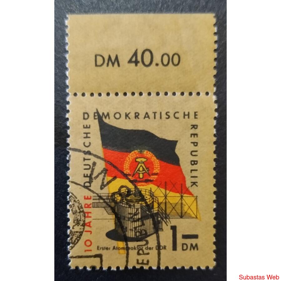 ALEMANIA DDR 1959; SCOTT 465, USADA