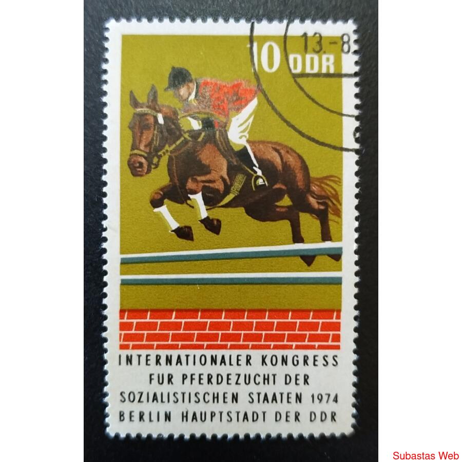ALEMANIA DDR 1974; SCOTT 1570, USADA