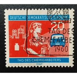 ALEMANIA DDR 1960; SCOTT 527 USADA