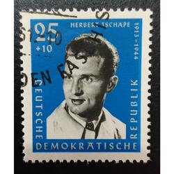 ALEMANIA DDR 1961; SCOTT B75, USADA