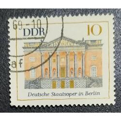 ALEMANIA DDR 1969; SCOTT 1072, USADA,