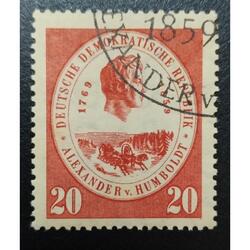 ALEMANIA DDR 1959; SCOTT 431, USADA