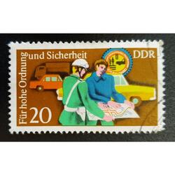 ALEMANIA DDR 1976; SCOTT 1680, USADA