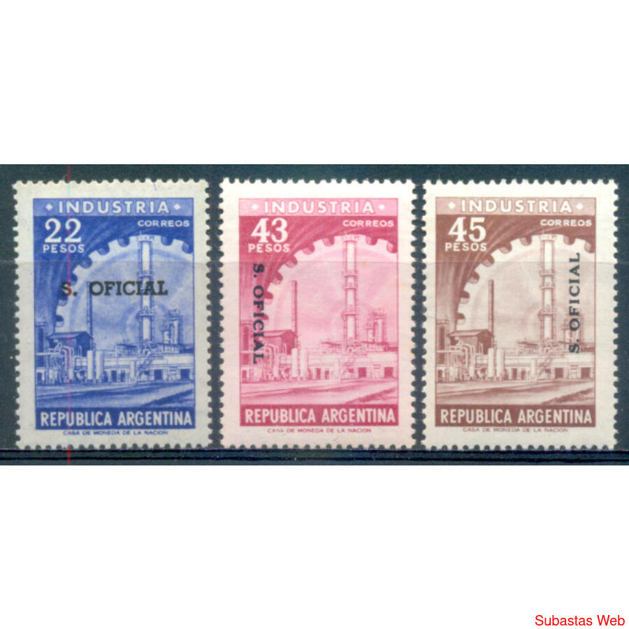 SERVICIO OFICIAL GJ762 + 763 + 771 INDUSTRIA NUEVOS U$ 7.50