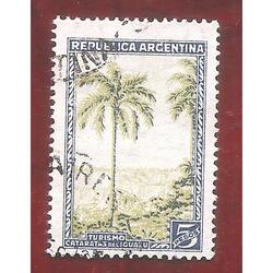 ARGENTINA 1935(382a)  CATARATAS  FILI RA-RO VERDE-AMARILLO