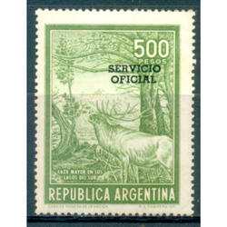 SERVICIO OFICIAL GJ777 CIERVO $500 SELLO NUEVO. U$ 30.00