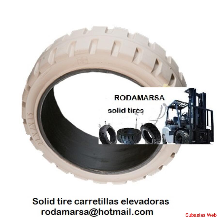 SOLID TIRES RODAMARSA CARRETILLAS ELEVADORAS