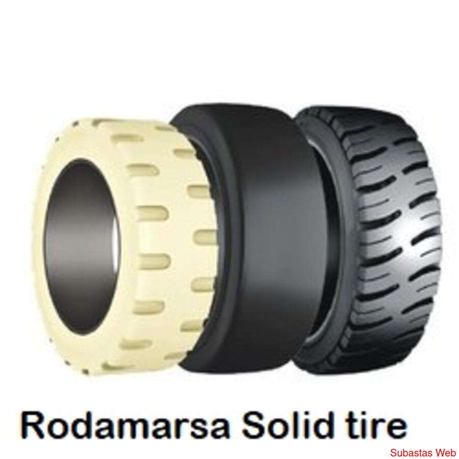 REENGOMADOS de AROS carretillas elevadoraa Rodamarsa SOLID T