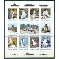 ARGENTINA GJHB44 FAUNA ANTARTICA BLOCK MINT. U$15.00