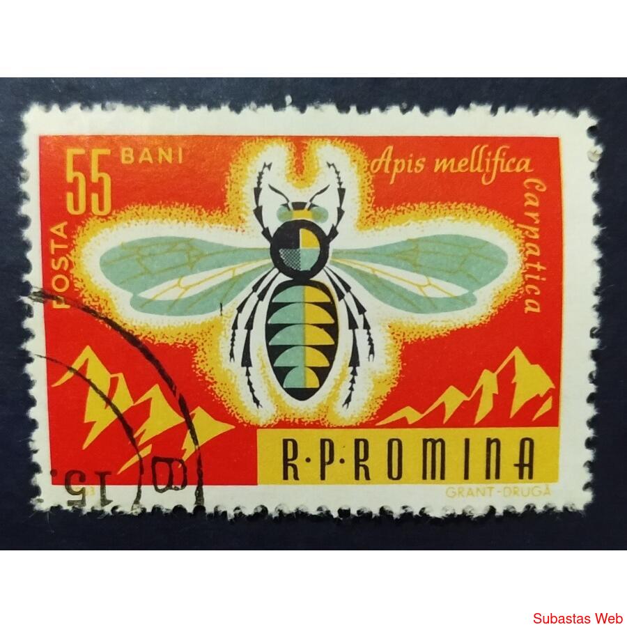 RUMANIA AÑO 1963, SCOTT 1585, USADA