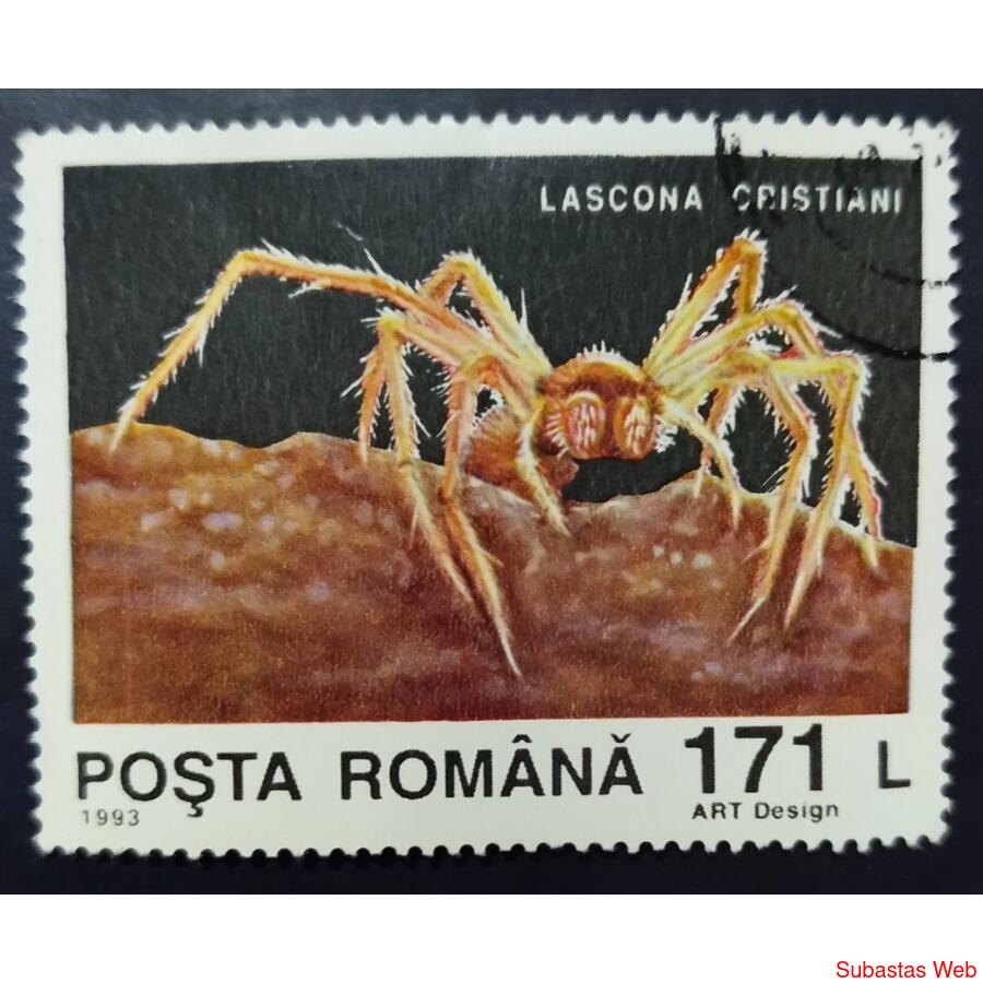 RUMANIA AÑO 1993, SCOTT 3878, USADA