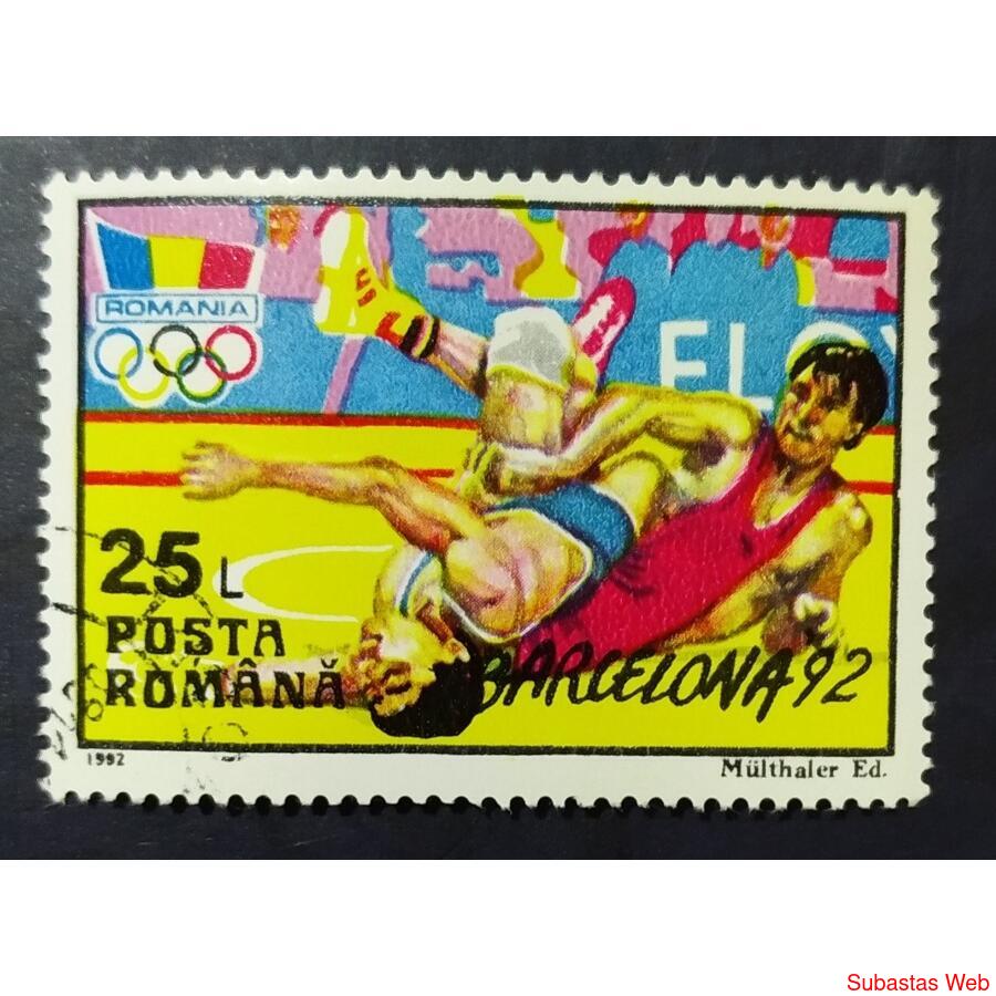 RUMANIA AÑO 1992, SCOTT 3753, USADA