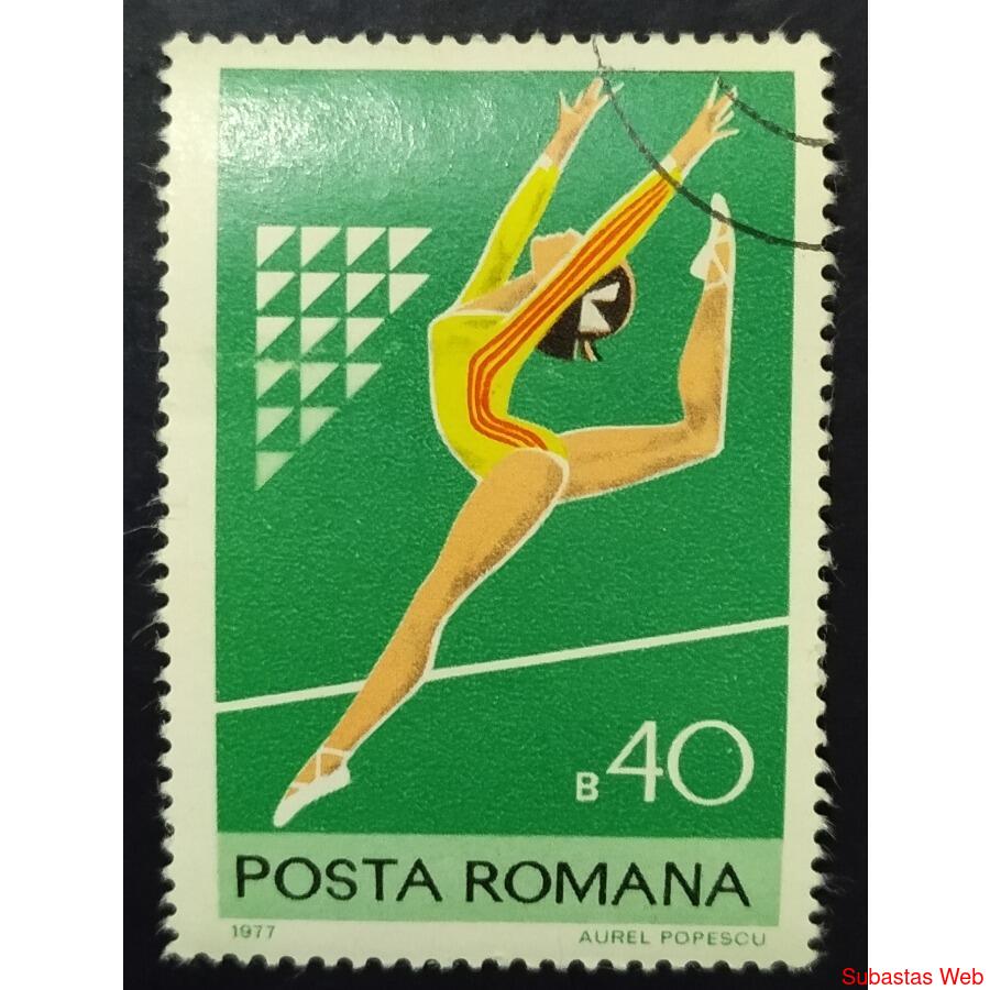 RUMANIA AÑO 1977, SCOTT 2732, USADA